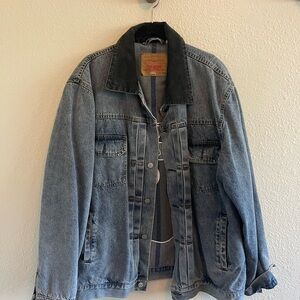 Stussy Levis  Men's Two-Tone Denim Jacket